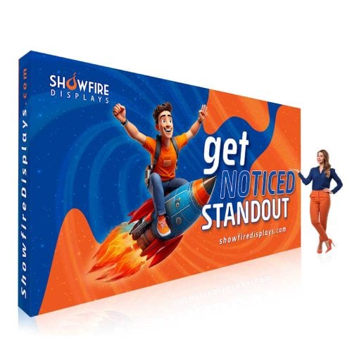 15ft Fabric Pop Up Displays