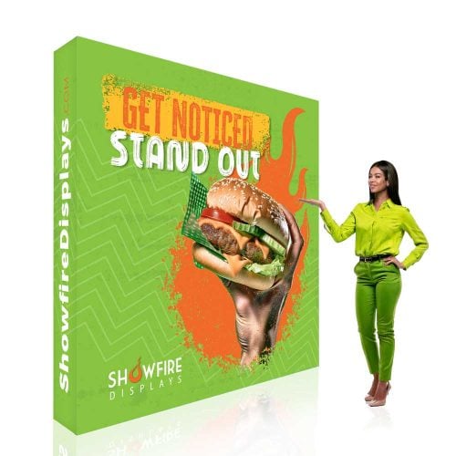 8ft. Step and Repeat Fabric Po Up Straight Display