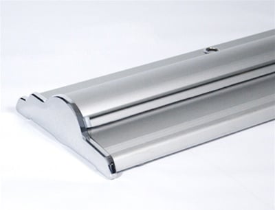 24 in. Silverstep - Tabletop Clamp Bar - Silver (Stand Only)