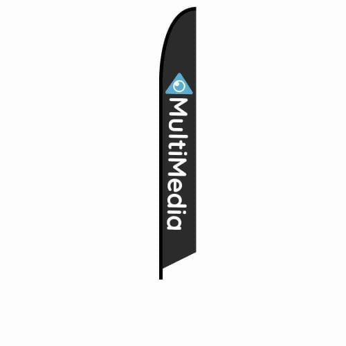 17 Ft. Falcon Flag – Single-Sided Graphic Only