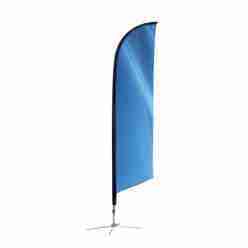 7 Ft. Falcon Flag – X-Base Single-Sided Graphic Package