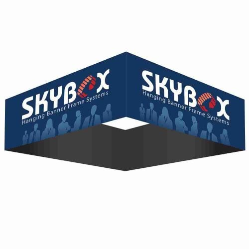 Hanging Banner 12 Ft Square 60 In Outside Graphic Package Hardware Graphic 2