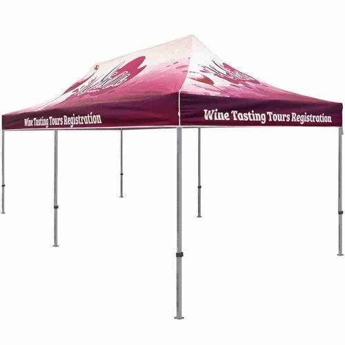 20ft Aluminum Canopy Tent Full Color Print