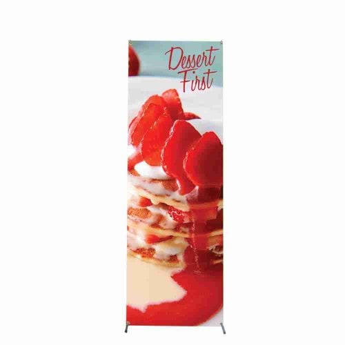 X2 Banner Stand Medium 31.5 in.x 79 in. Graphic Package