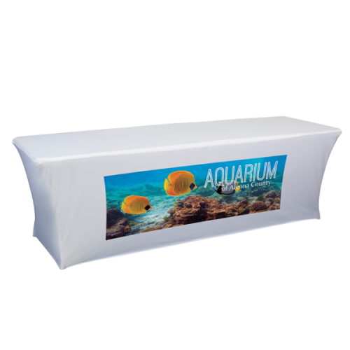 UltraFit 8ft Table Throw Dye-Sub (Full-Color Front Only)