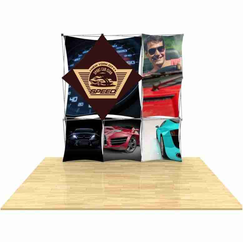 3D Snap 3x3 Popup Layout 6