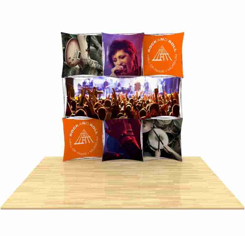 3D Snap 3x3 Popup Layout 2