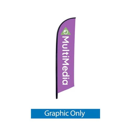 7 Ft. Falcon Flag – Single-Sided Graphic Only