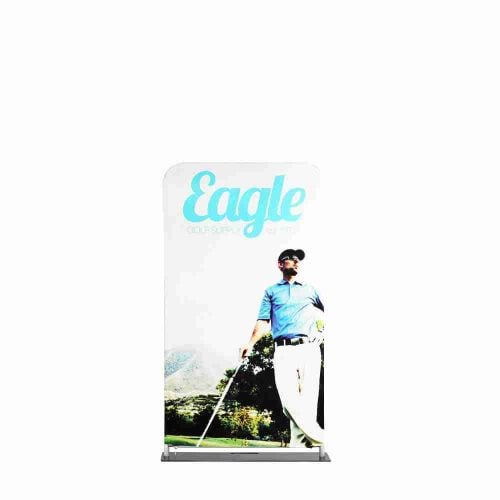 EZ Extend Banner Stand 3 ft. x 5.5 ft. Double-Sided Graphic