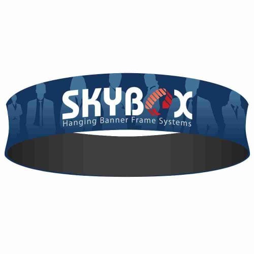 Hanging Banner 15 ft. Circle 48 in. Outside Graphic