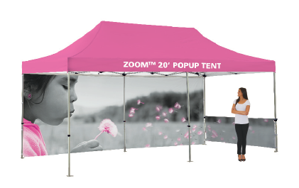 Zoom 20ft Custom Backwall