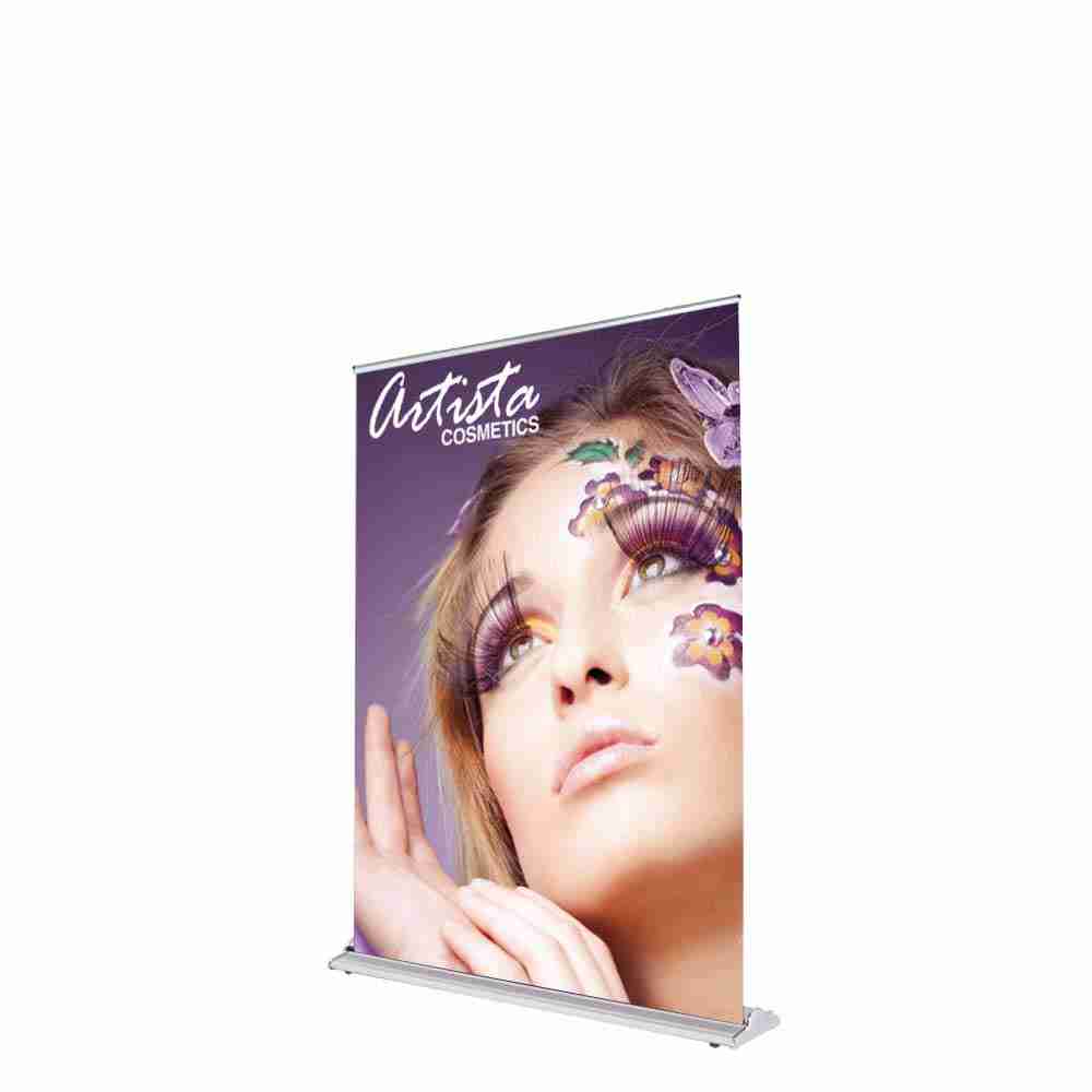 Banner Stand Near Me - 48 In. SilverStep- Clamp Bar - 72"H Super Flat - Image 2