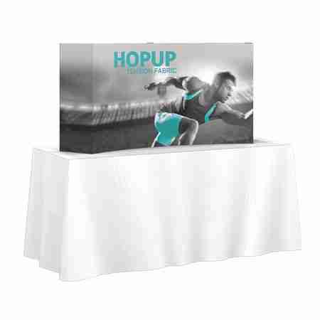 HopUp Curved 2x1 Full Graphic with Endcaps
