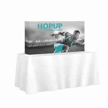 HopUp Straight 2x1 Fabric Display with Endcaps