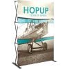 Hopup 5ft Straight Full Height Tension Fabric Display Front Graphic Left