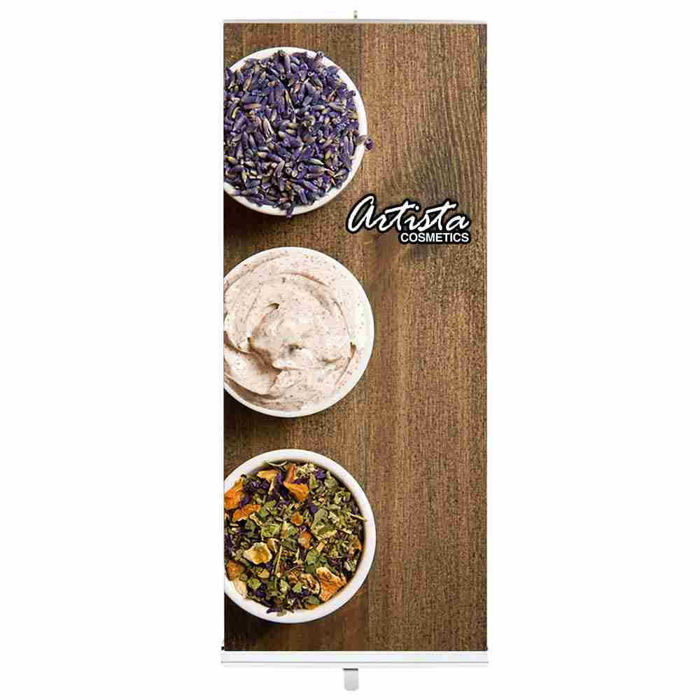 Portable Roll Up Banner Stand 33 5 Graphic Package 1