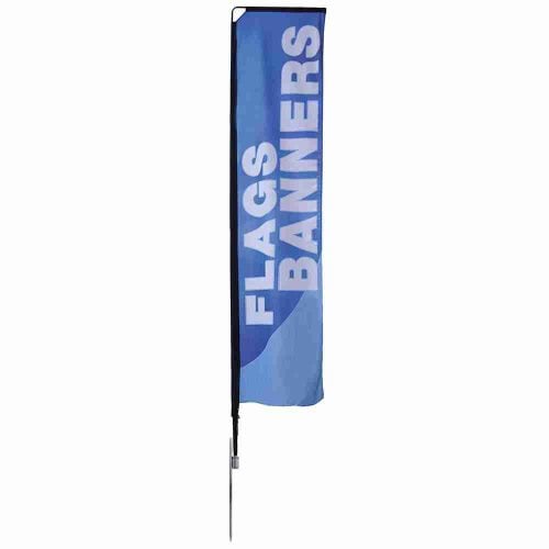 Medium Mamba Flag – Spike Base Single-Sided Graphic Package