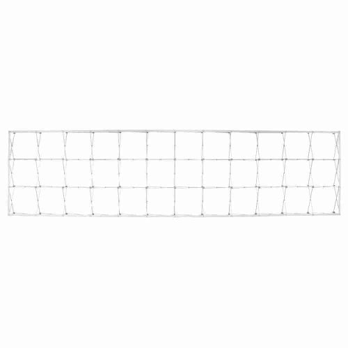 30 ft. RPL Fabric Pop Up Display - 8'h Straight (Frame Only)