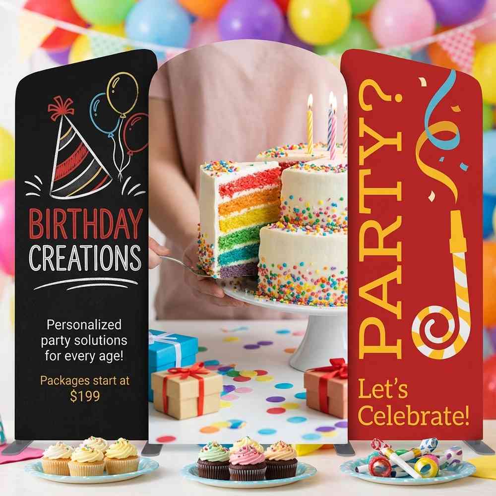 EZ Tube Connect 10 ft Kit B (3 x 4 x 3 ft) – Single-Sided at a birthday party, view 2