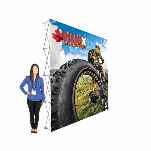 10’X10′ RPL Fabric Pop Up Display Straight Graphic Package (No Endcaps)