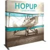 Hopup 8ft Straight Full Height Tension Fabric Display Full Fitted Graphic Left 1