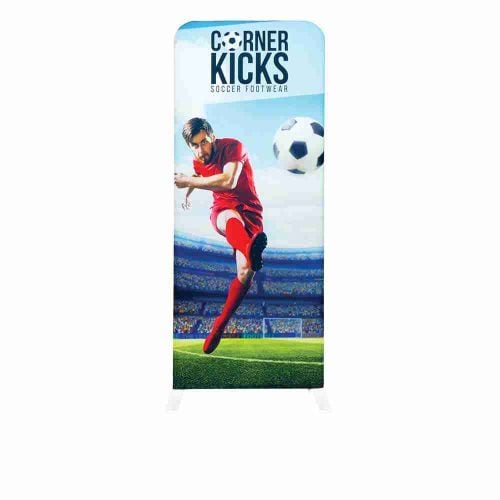 EZ Stand 3 Ft X 7 5 Ft Single Sided Graphic Only W Black Back Fabric 1