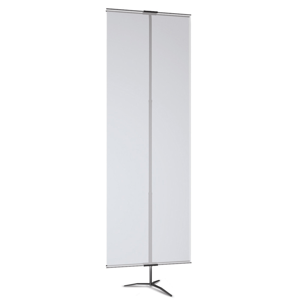 Classic Banner Stand Medium Black With Travel Base (Stand Only)