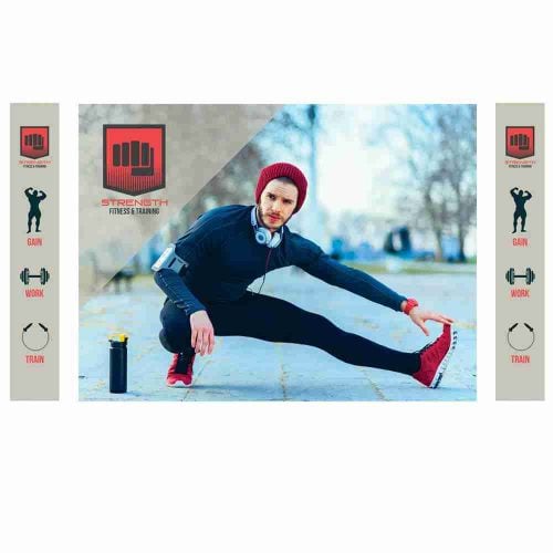 Lumiere Light Wall 10ft X 7.5ft – Double-Sided Graphic Only (Backlit)
