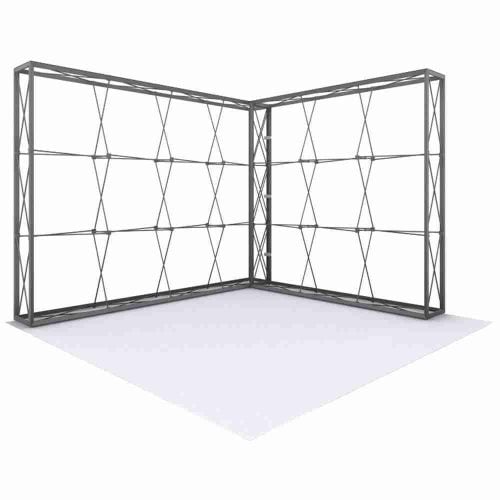 lumiere light wall configuration B 10x8 no lights graphic frame only