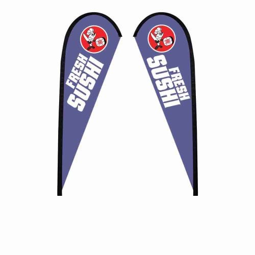 Sunbird Flag Medium Double Sided Graphic Only 1