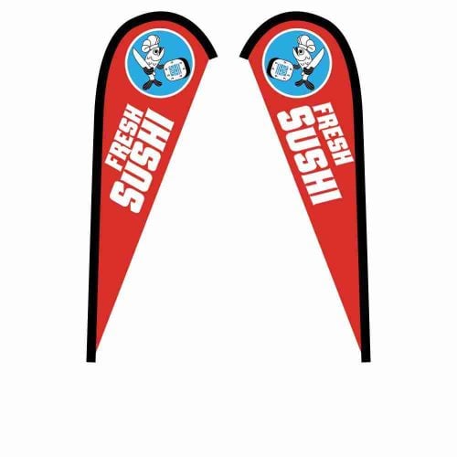 Sunbird Flag Small Double Sided Graphic Only 1
