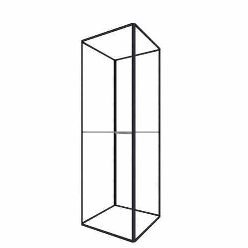 Big Sky Square Tower 4ft 12ft 4ft Black Frame Only