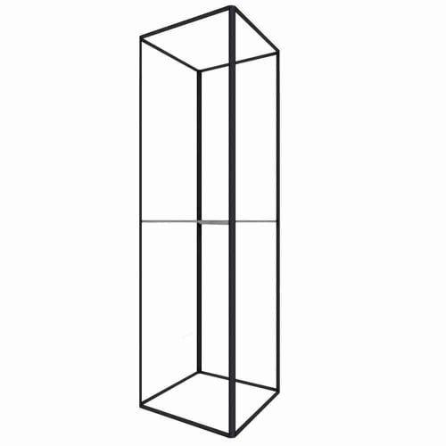 Big Sky Square Tower 4ft 16ft 4ft Black Frame Only