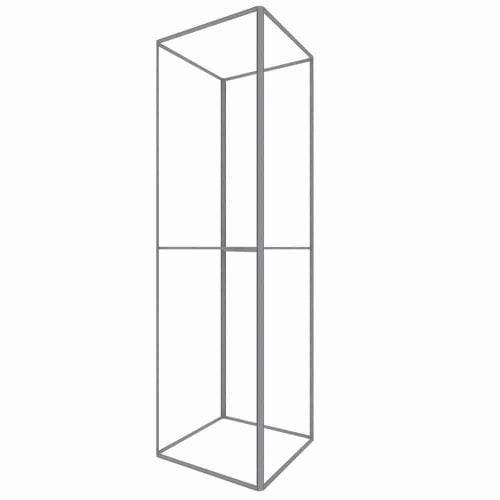 4 ft. X 16 ft. X 4 ft. 60D Big Sky Square Tower (Stretch Graphic Package)