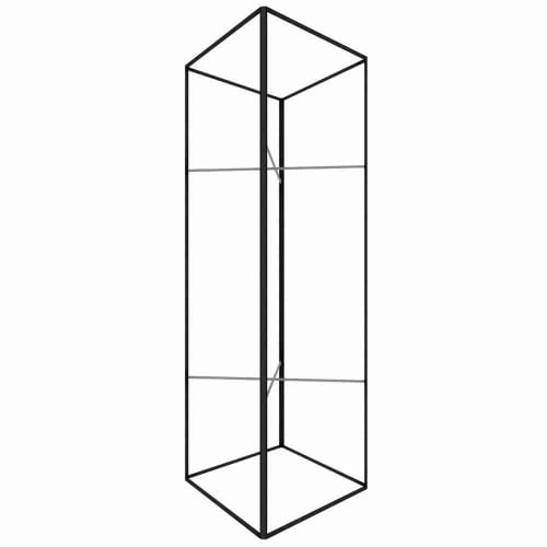 Big Sky Square Tower 5ft 16ft 5ft Black Frame Only