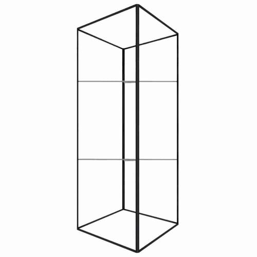 Big Sky Square Tower 6ft 16ft 6ft Black Frame Only
