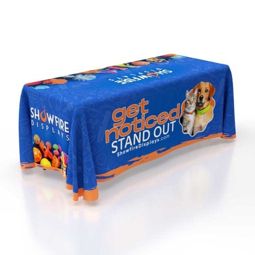Custom Branded Table Throws - One Choice Collection