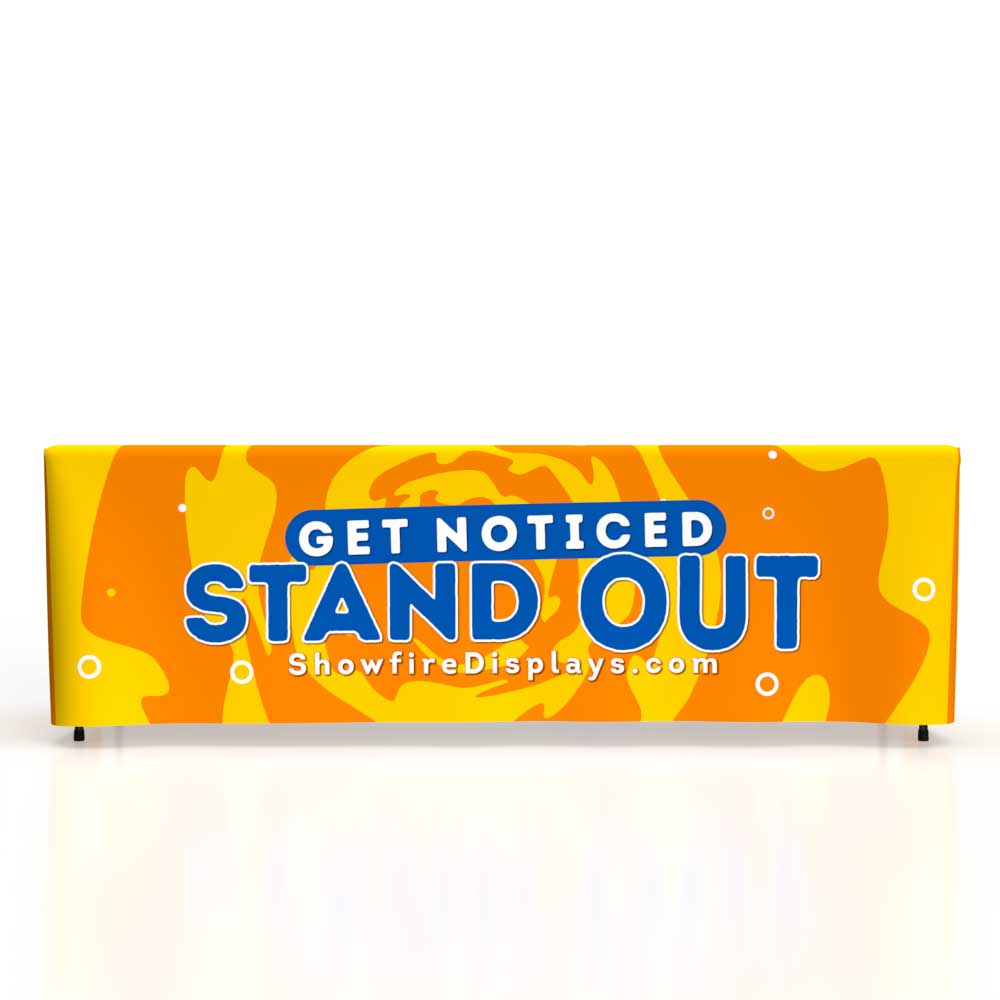 SF 8ft 3sided FittedTablethrow Front