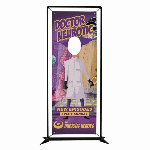 3 5 Frameworx Single Face Banner