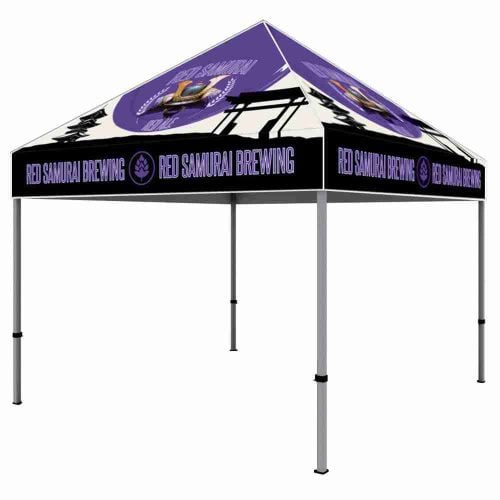 10 Ft. Canopy Aluminum Tent Full Color-One Choice