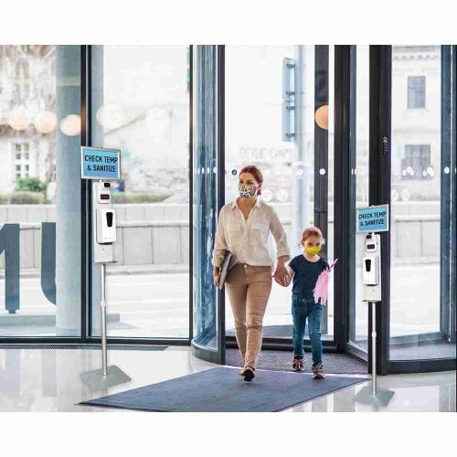 Temp Sani Stand Entryway