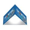 SF 5ft Triangle Hanging Banner 24in Outside Graphic Package 11 Showfire Displays