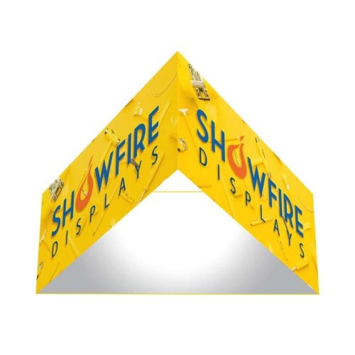 Hanging Banner 10 ft. Triangle 24 in. Outside Graphic Only