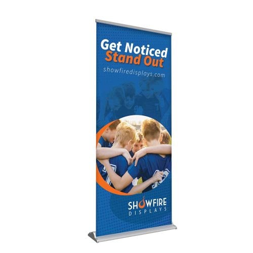 36 In One Choice Best Roll Up Silver 80″h Super Flat Graphic Package