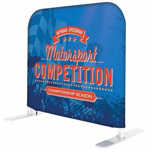 EZ Barrier Small Outdoor Single Sided Graphic Package W White Back Fabric 02