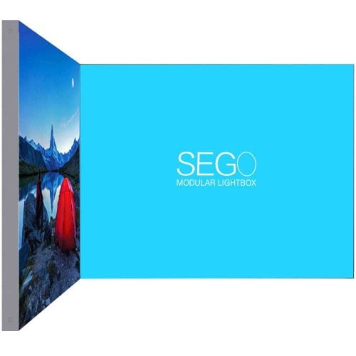 SEGO Lightbox Configuration B 20ft X10ft Double Sided Graphic Package 2