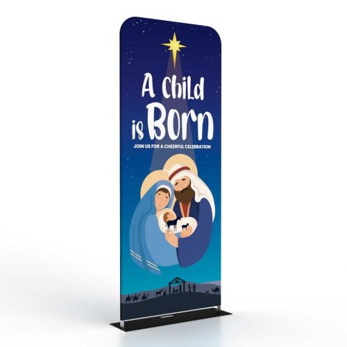 Church Christmas007 EZ Extend 3x7 7 Side