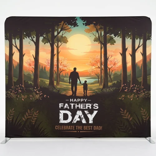 Church Banner Tension Fabric Backdrop Fathers Day 3