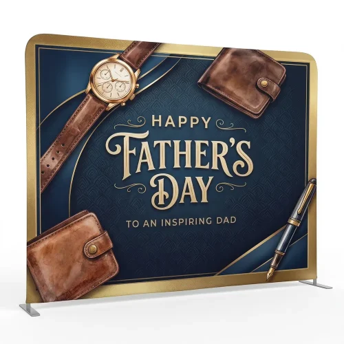 Church Banner Tension Fabric Backdrop Fathers Day 7