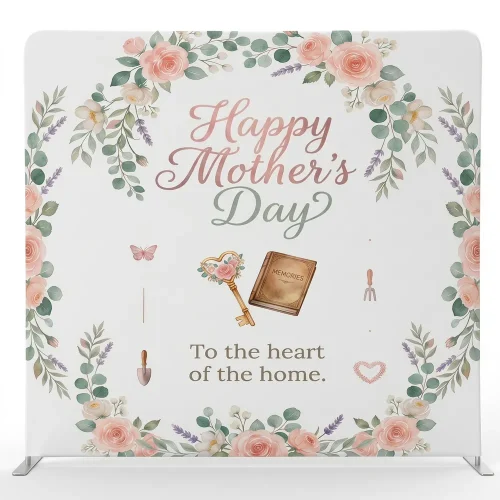 Happy Mother’s Day 10 ft Tension Fabric Display Style 7